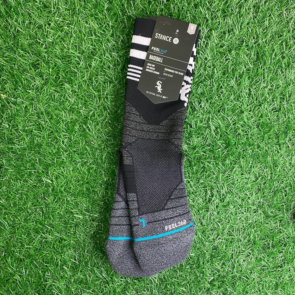 Chicago White Sox Stance Diamond Pro Mens Crew Socks Sz M 6-8.5